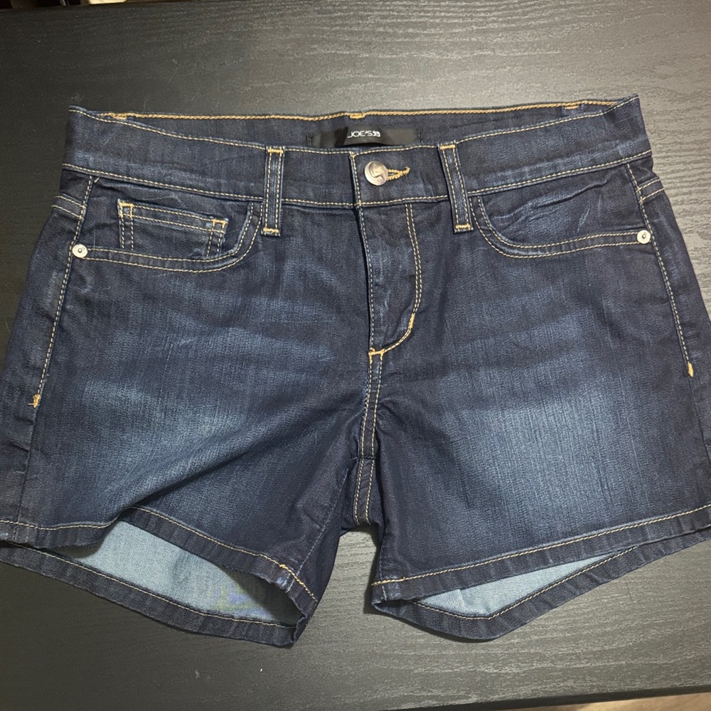 Joe's Jeans Women's Dark Blue Jean Shorts